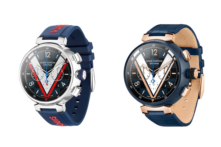 Louis Vuitton の定番ウォッチシリーズ “タンブール”にメゾンを象徴するダミエ・パターンを用いた新作が登場