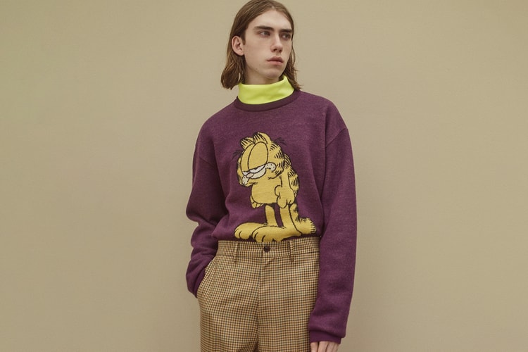 MISTERGENTLEMAN がカルト的人気を誇るガーフィールドとコラボレーション