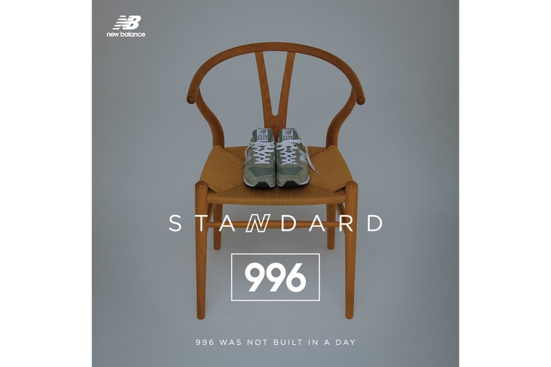 長谷川昭雄 new balance ニューバランス 最新 ビジュアル 996 STANDARD