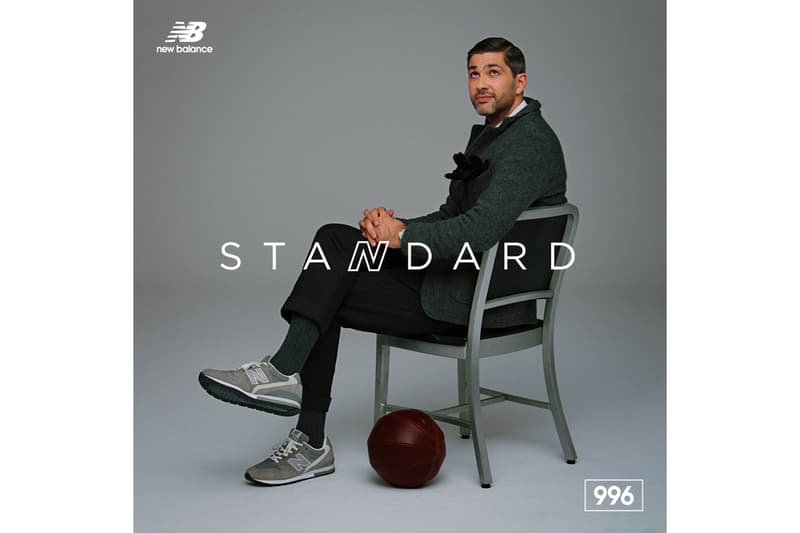 長谷川昭雄 new balance ニューバランス 最新 ビジュアル 996 STANDARD