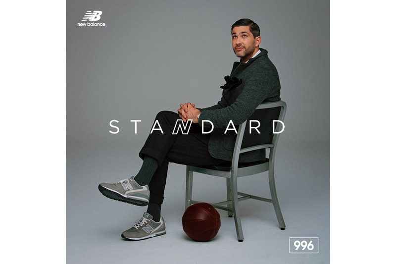 長谷川昭雄 new balance ニューバランス 最新 ビジュアル 996 STANDARD