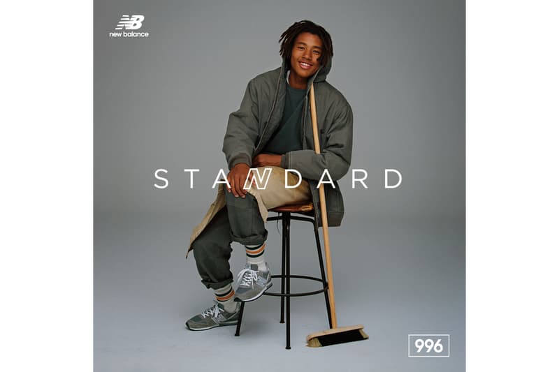 長谷川昭雄 new balance ニューバランス 最新 ビジュアル 996 STANDARD