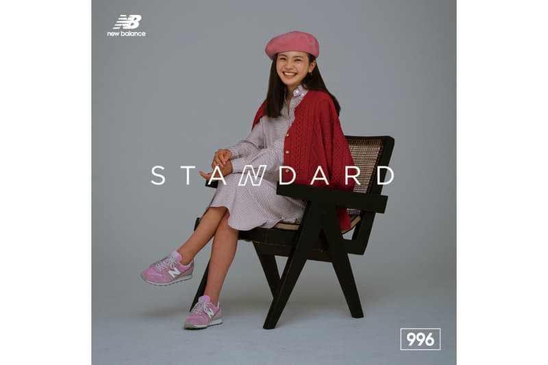 長谷川昭雄 new balance ニューバランス 最新 ビジュアル 996 STANDARD