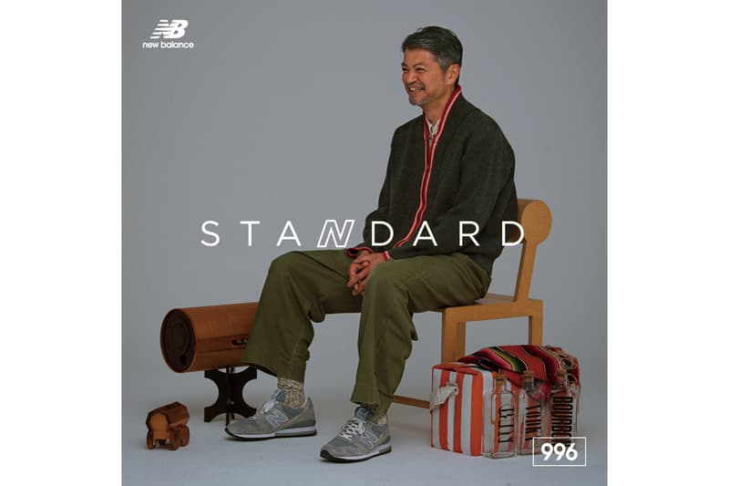 長谷川昭雄 new balance ニューバランス 最新 ビジュアル 996 STANDARD
