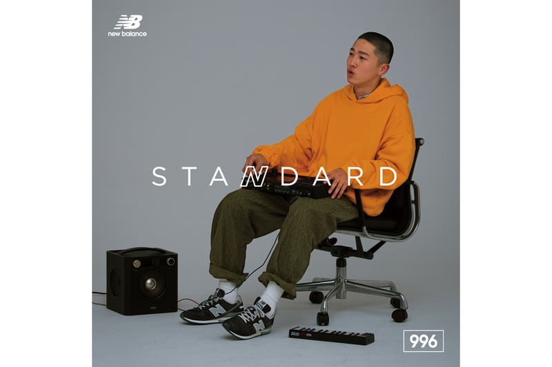 長谷川昭雄 new balance ニューバランス 最新 ビジュアル 996 STANDARD