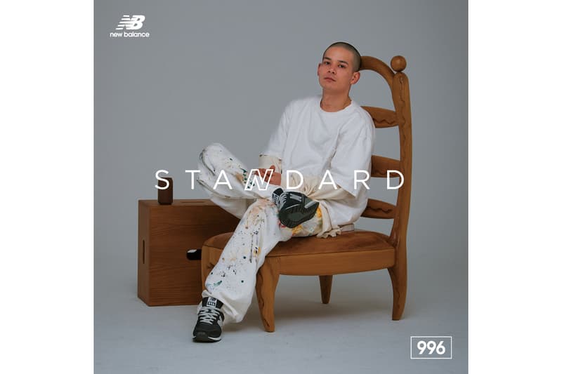 長谷川昭雄 new balance ニューバランス 最新 ビジュアル 996 STANDARD