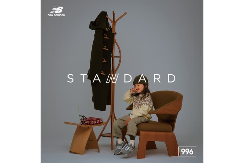 長谷川昭雄 new balance ニューバランス 最新 ビジュアル 996 STANDARD