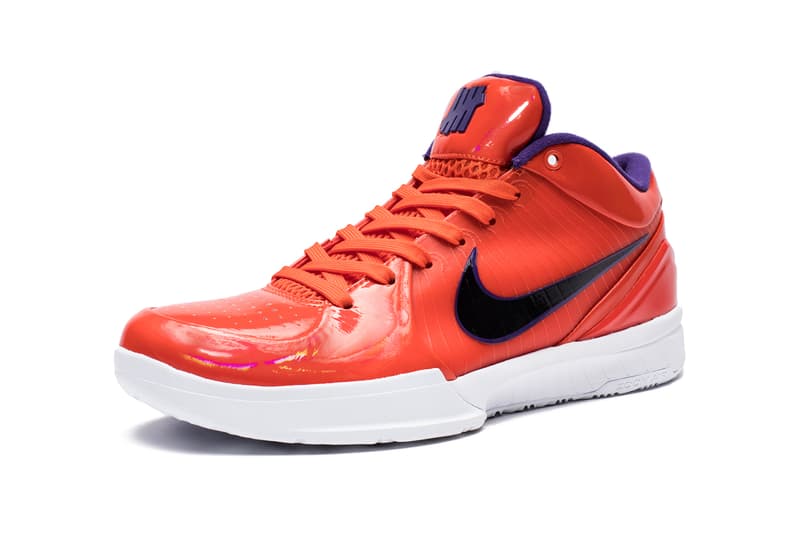 ナイキ nike undefeated アンディフィーテッド 最新 コラボ ZOOM KOBE IV PROTRO ズーム コービー プロトロ 4 発売