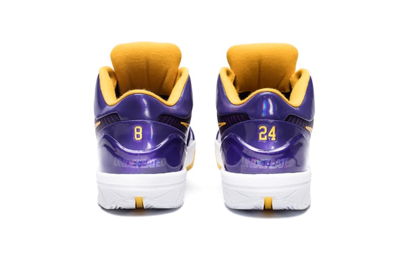 ナイキ nike undefeated アンディフィーテッド 最新 コラボ ZOOM KOBE IV PROTRO ズーム コービー プロトロ 4 発売