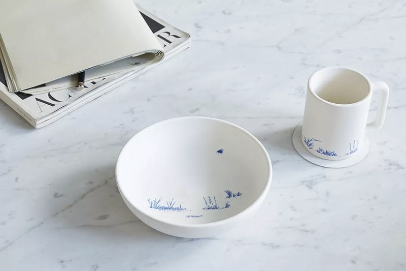 オフホワイト ヴァージル・アブロー ホームグッズ Off White Home decor goods items ceramics bedroom bathroom appliances art design virgil abloh