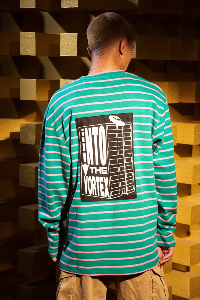 プレジャーズ PLEASURES 2019年秋冬 ルックブック Fall Winter 2019 Collection information overload sherpa fleece jacket graphic t shirts tees hoodies sweaters cardigans shorts alex james