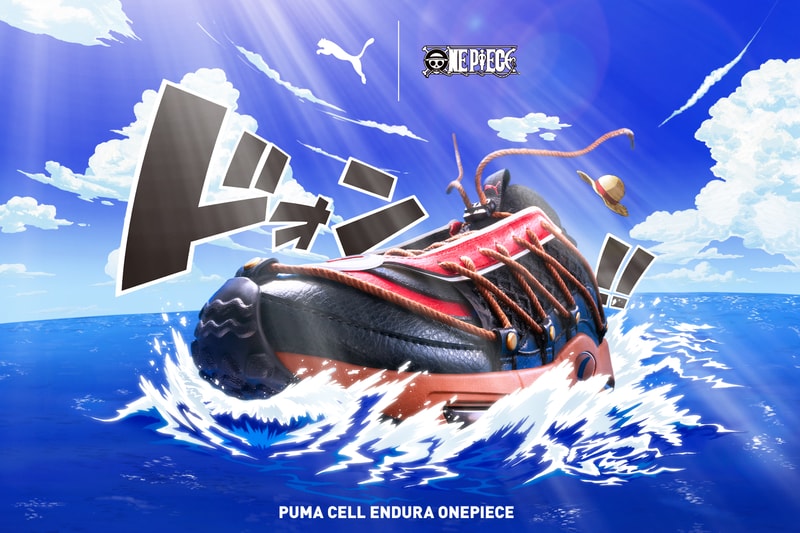 ワンピース プーマ コラボレーション スニーカー コラボ ONE PIECE STAMPEDE セル エンデューラ CELL ENDURA 発売日 取扱 オンライン 販売 映画 8月9日 