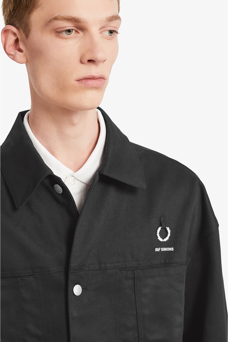 raf simons fred perry fall winter 2019 release information details buy cop purchase collection george plember gavin watson