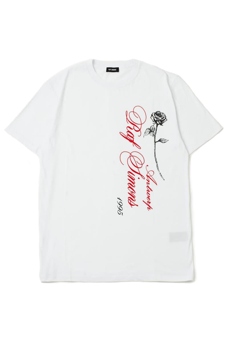 Ron Herman ロンハーマン 日本上陸 10周年 記念 Raf Simons ラフ シモンズ 特別 別注 Tシャツ 誕生