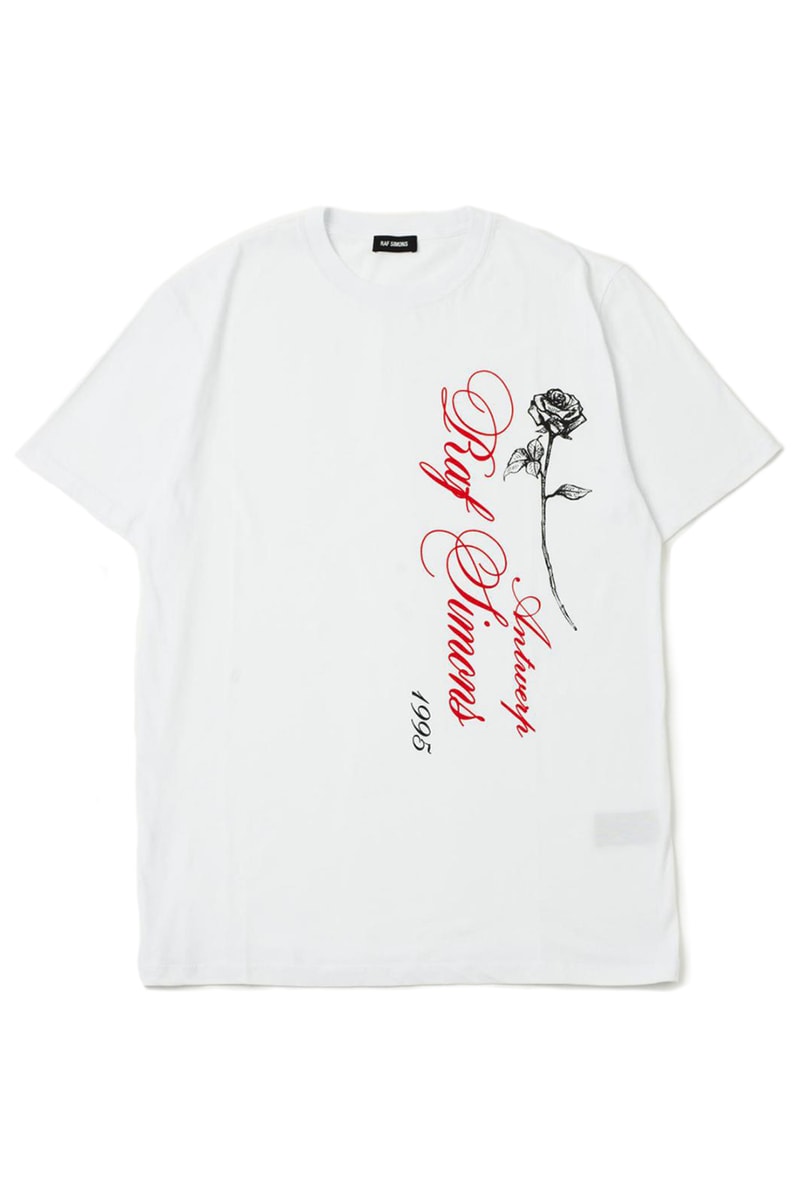 Ron Herman ロンハーマン 日本上陸 10周年 記念 Raf Simons ラフ シモンズ 特別 別注 Tシャツ 誕生