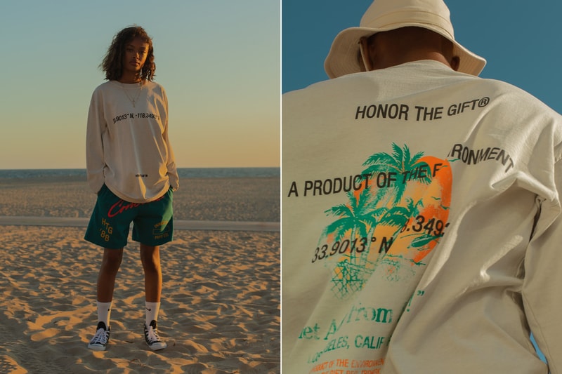 ラッセル・ウェストブルックの手がけるアパレルブランド オナー ザ ギフトが最新ルックブックを公開 Russell Westbrook's Honor the Gift "Concrete Jungle" Collection lookbooks California tie dye neon colors 