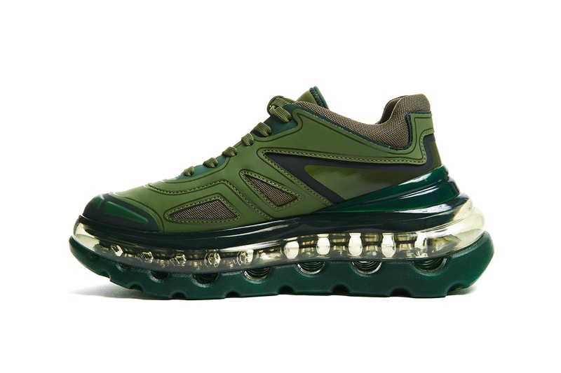 Shoes 53045 バンプエアー Bump'Air グリーンジャイアント "Green Giant" 新作 スニーカー Sneaker Release Information Cop Online Exclusive Limited Edition Footwear バレンシアガ トリプルS David Tourniaire-Beauciel Balenciaga Triple S 