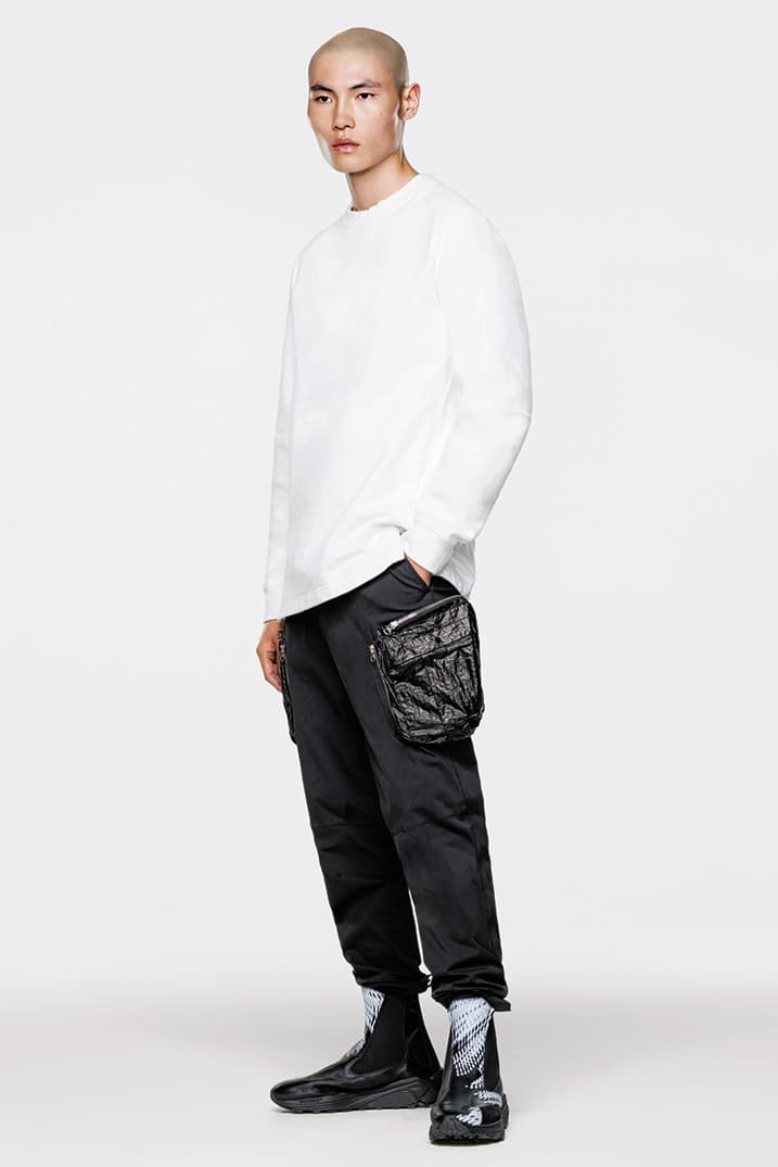 Stone Island ストーンアイランド Shadow Project シャドウプロジェクト Fall Winter 2019 FW19 秋冬のルックブック コレクションCollection Lookbook Imagery DPM Chine New Fabrics Technical Convertible Down Jacket Footwear Trousers Outerwear Techwear Garment Dyed Two Layer Fabric