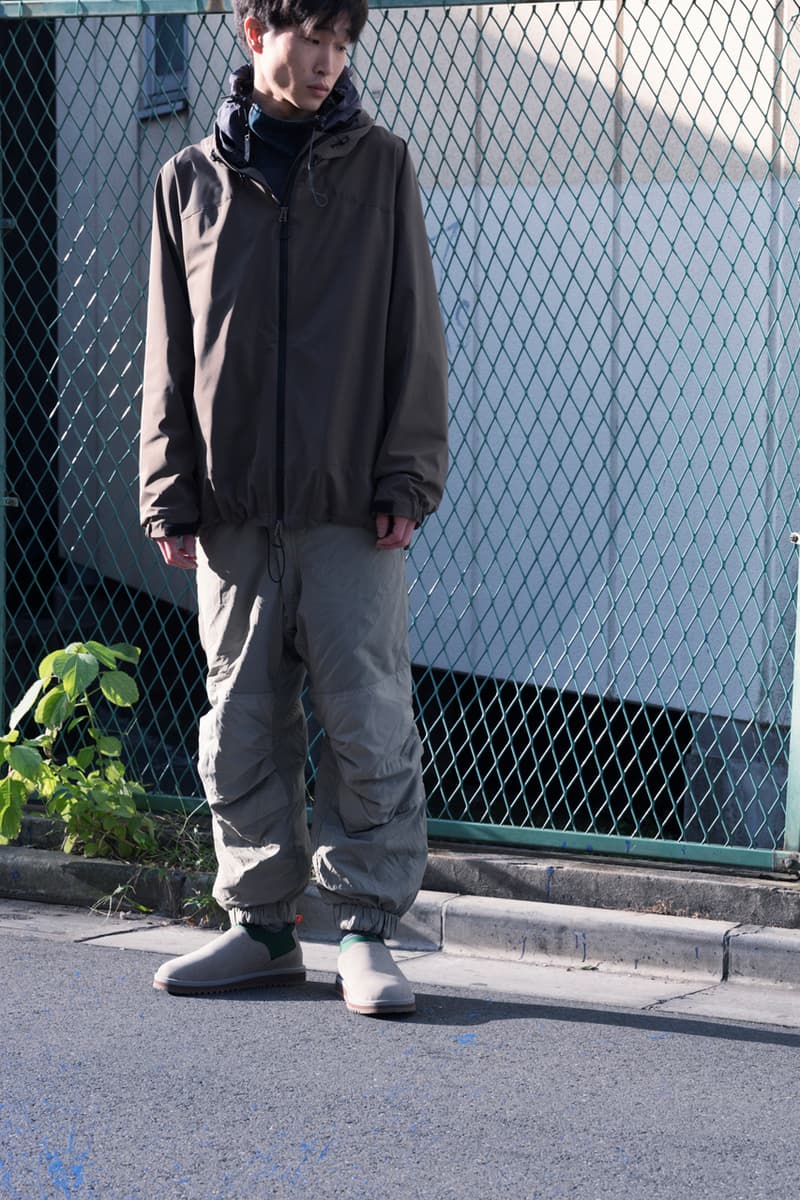 スイコック SUICOKE が冬場のサンダルスタイルを提唱する2019年秋冬のルックブックを公開