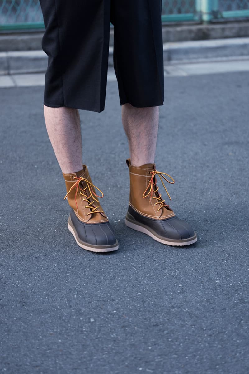 スイコック SUICOKE が冬場のサンダルスタイルを提唱する2019年秋冬のルックブックを公開