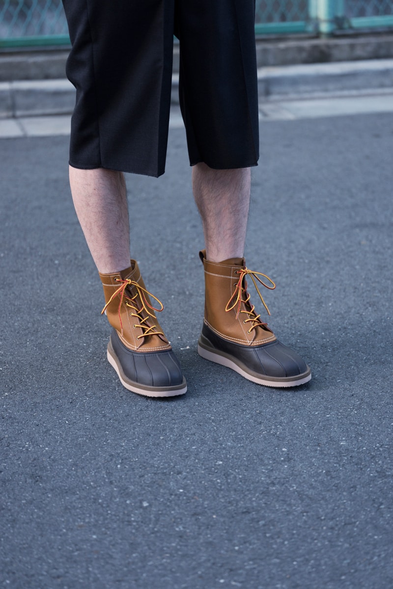 スイコック SUICOKE が冬場のサンダルスタイルを提唱する2019年秋冬のルックブックを公開