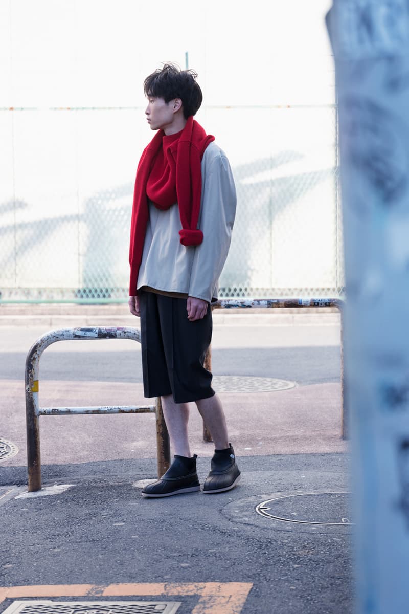 スイコック SUICOKE が冬場のサンダルスタイルを提唱する2019年秋冬のルックブックを公開