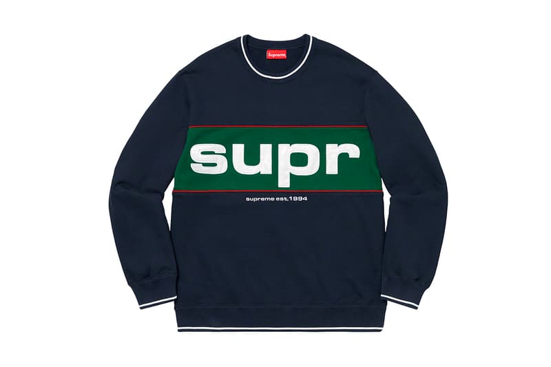 Supreme シュプリーム 2019年秋冬コレクション スウェット