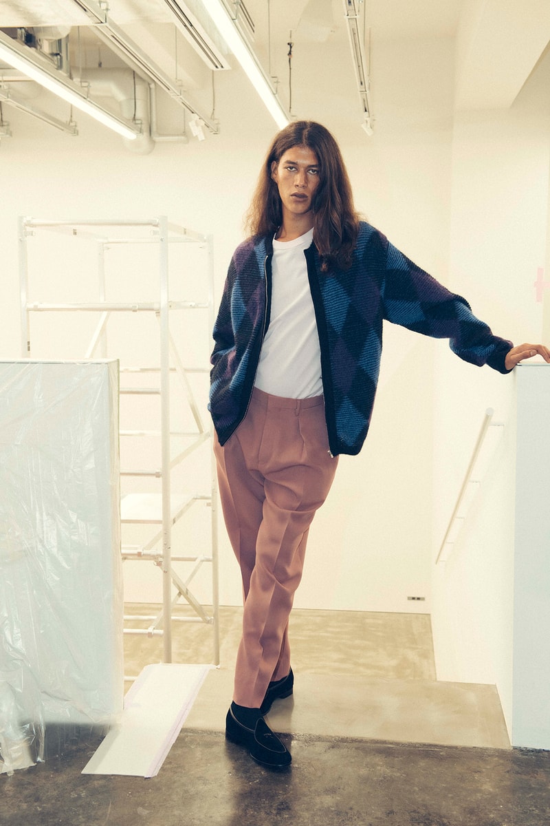 ユナイテッドアローズ＆サンズ UNITED ARROWS ＆ SONS セットアップ ジャケット パンツ シャツ ニットカーディガン レザーシューズ