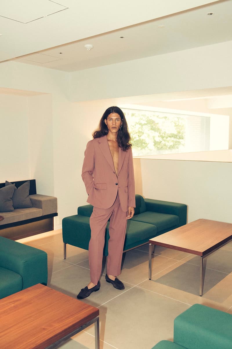 ユナイテッドアローズ&サンズ UNITED ARROWS & SONS セットアップ ジャケット パンツ シャツ ニットカーディガン レザーシューズ