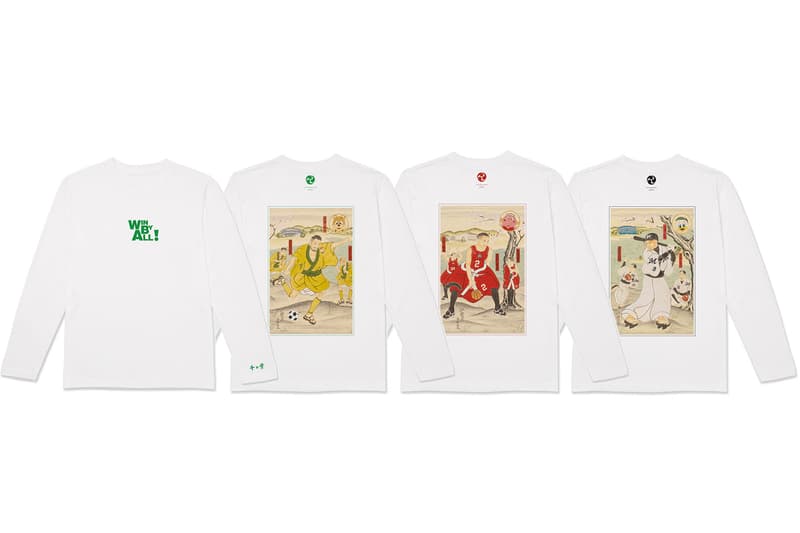 ZOZOTOWN が千葉を拠点にする3球団と浮世絵師の三巴彫ひろとチームアップしたコラボカプセルを発売