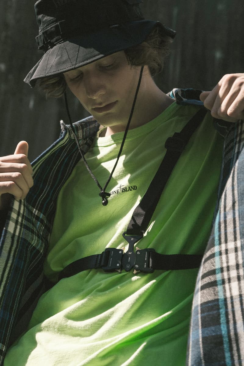 HBX Reconstruction Editorial Fall 2019 秋 エディトリアル Stone Island ストーン アイランド アリクス  1017 ALYX 9SM プラダ Prada オフホワイト off white ヘロン プレストン Heron Preston パームエンジェルス Palm Angels uniform experiment moncler danner sophnet  Burberry reigning champ asics Sasquatchfabrix