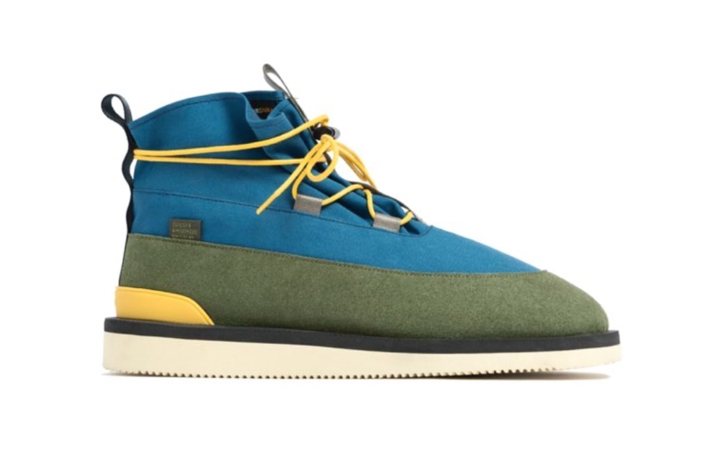 Aimé Leon Dore x Suicoke Hobbs Boots Fall Winter 2019 Collaborations footwear Teddy Santis yellow grey blue grey green all black 