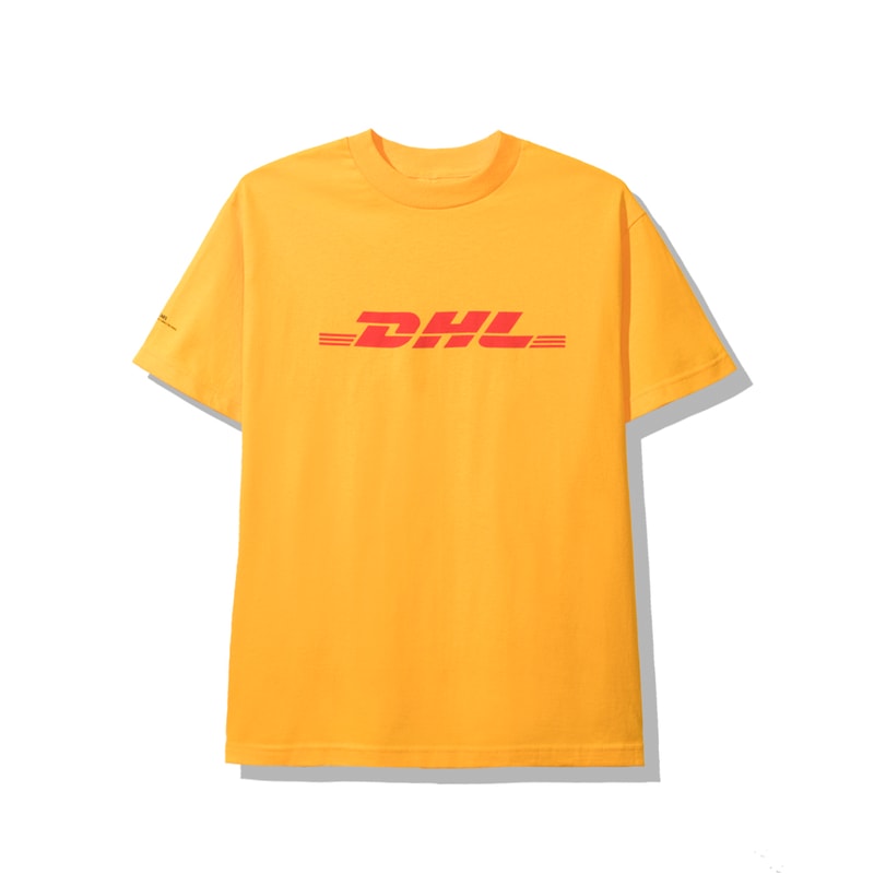 Anti Social Social Club アンチ ソーシャル ソーシャル クラブ DHL ディーエイチエル Clothing Collaboration コラボレーション カプセル capsule september 25 コレクション 新作 ヴェトモン 2019 release date info buy drop hoodie pillow cushion shipping yellow red logo