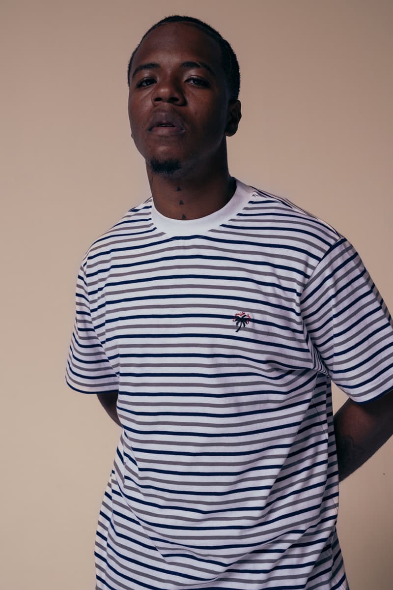 バビロンLA Babylon LA Fall/Winter 2019 Lookbook Collection Cut & Sew heavy plaid jacket tie dye knit sweater tricolor rugby half zip anorak Drop 1