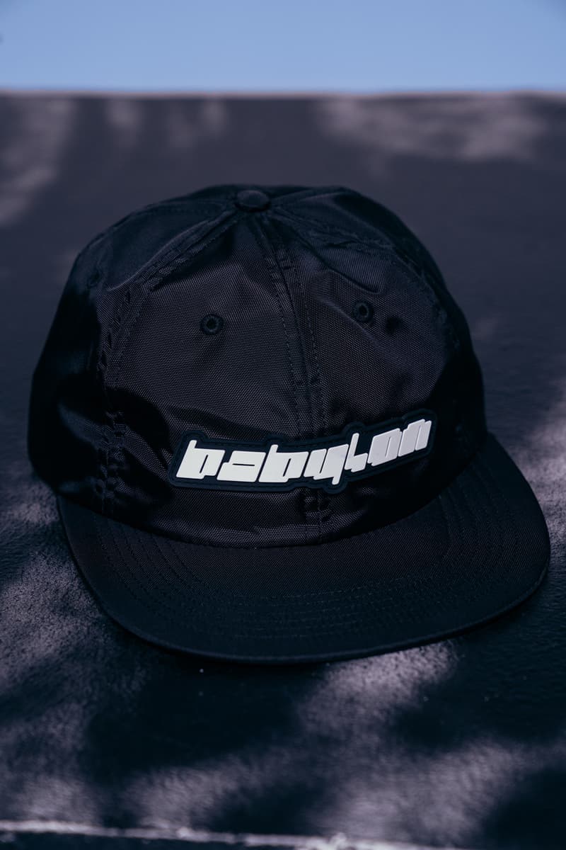 バビロンLA Babylon LA Fall/Winter 2019 Lookbook Collection Cut & Sew heavy plaid jacket tie dye knit sweater tricolor rugby half zip anorak Drop 1