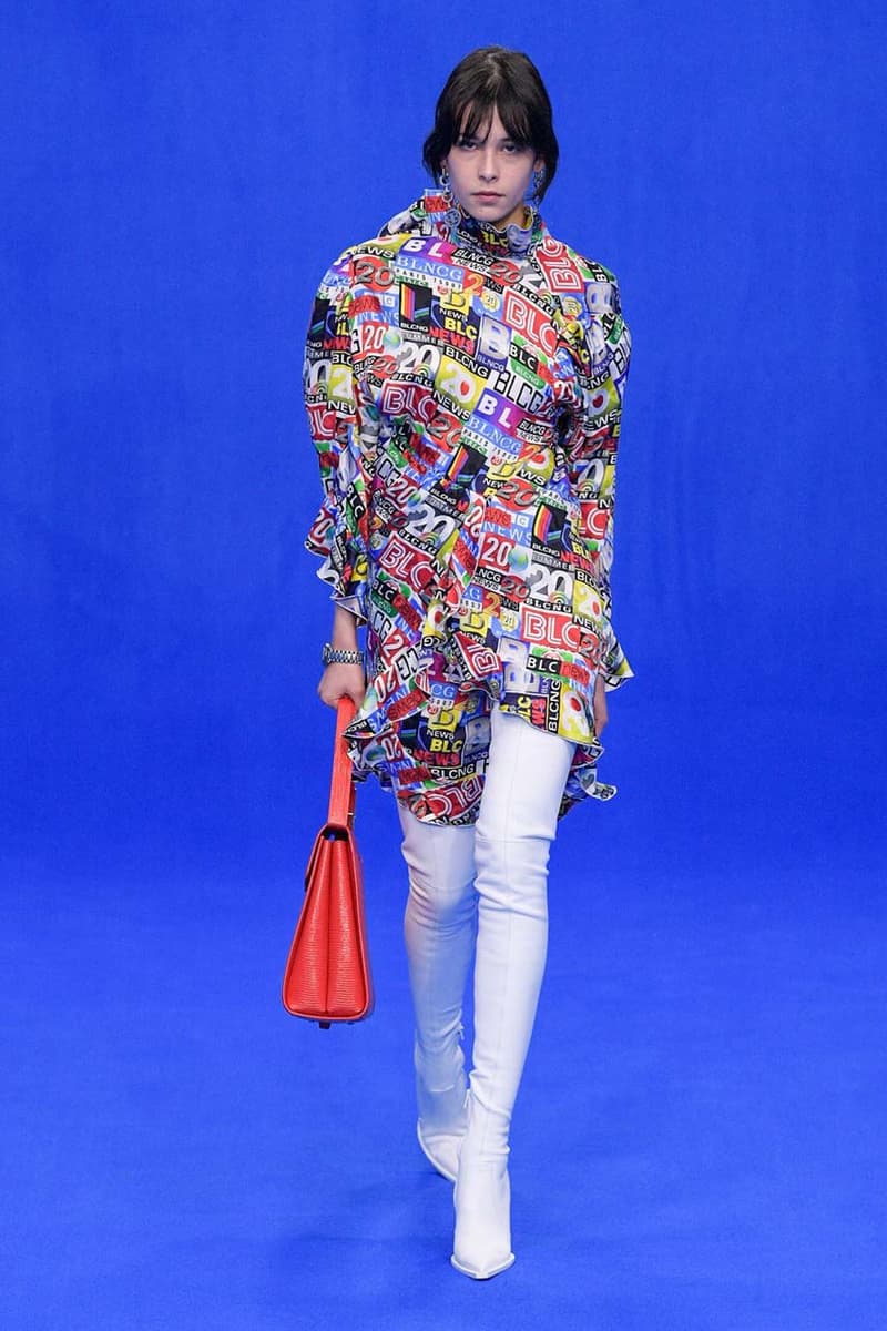 バレンシアガ デムナ・ヴァザリア Balenciaga Spring/Summer 2020 Collection Runway show presentation demna gvasalia track.2 sneaker ss20 womenswear mens paris fashion week shoe footwear