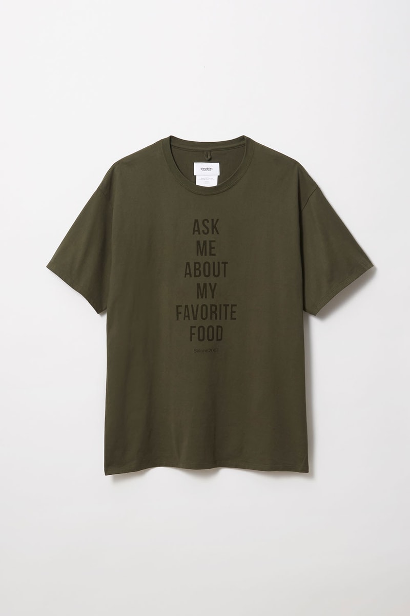 バーニーズ x ダブレット x サローネ2007 Barneys New York が doublet とイタリアンレストラン SALONE2007 とチームアップしたスペシャルTシャツをリリース 