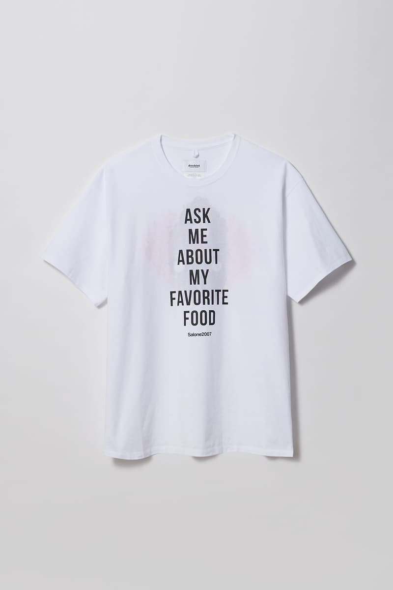 バーニーズ x ダブレット x サローネ2007 Barneys New York が doublet とイタリアンレストラン SALONE2007 とチームアップしたスペシャルTシャツをリリース