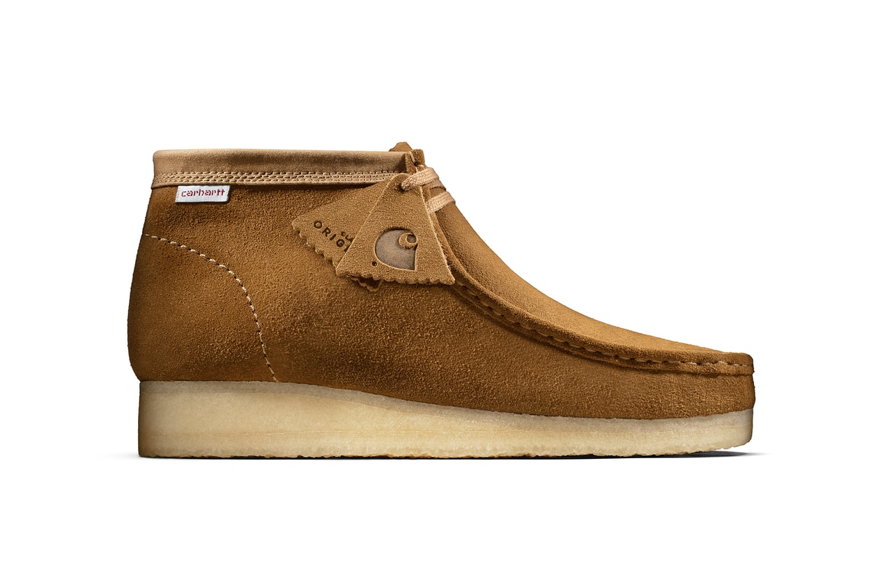 クラークスオリジナルズ カーハートWIP コラボ シューズ 発売 Clarks Originals Carhartt WIP Wallabee Boot