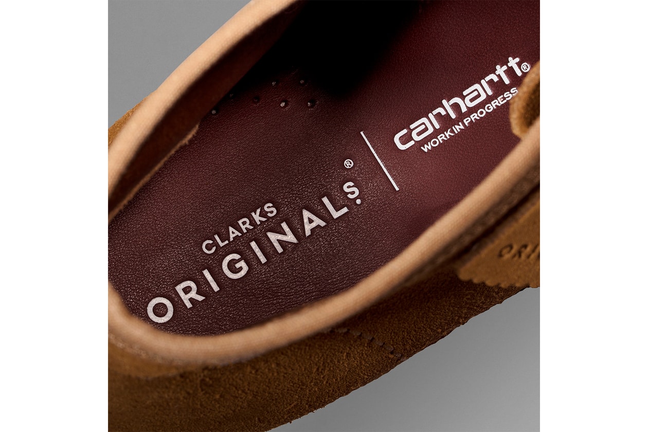 クラークスオリジナルズ カーハートWIP コラボ シューズ 発売 Clarks Originals Carhartt WIP Wallabee Boot