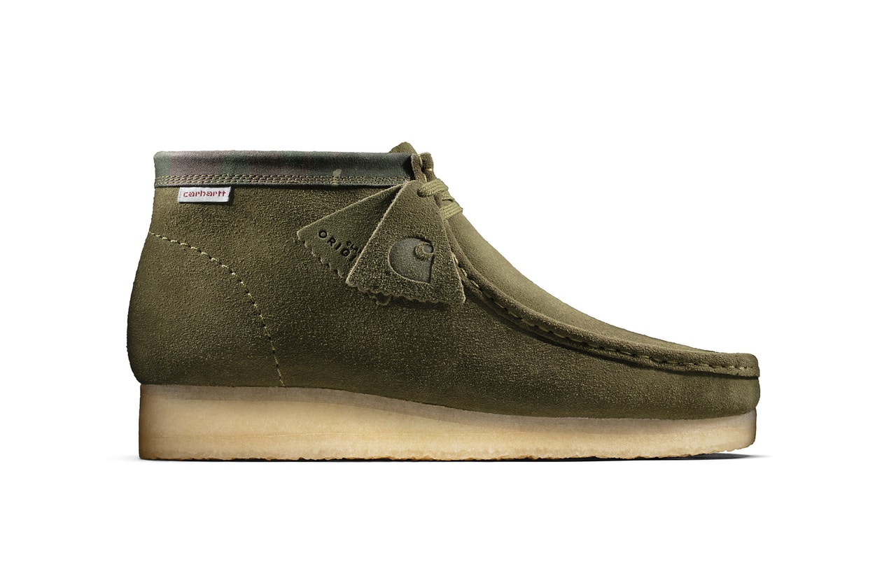 クラークスオリジナルズ カーハートWIP コラボ シューズ 発売 Clarks Originals Carhartt WIP Wallabee Boot