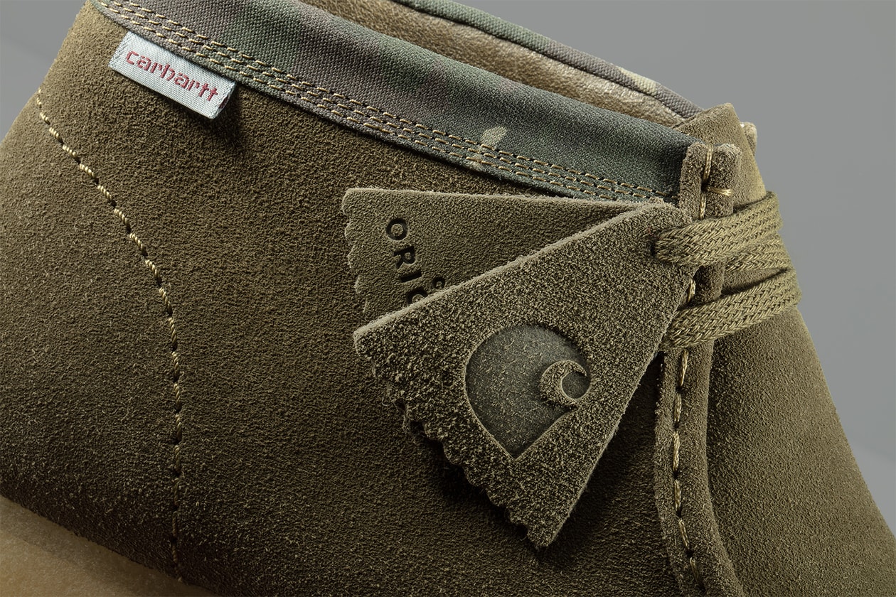 クラークスオリジナルズ カーハートWIP コラボ シューズ 発売 Clarks Originals Carhartt WIP Wallabee Boot