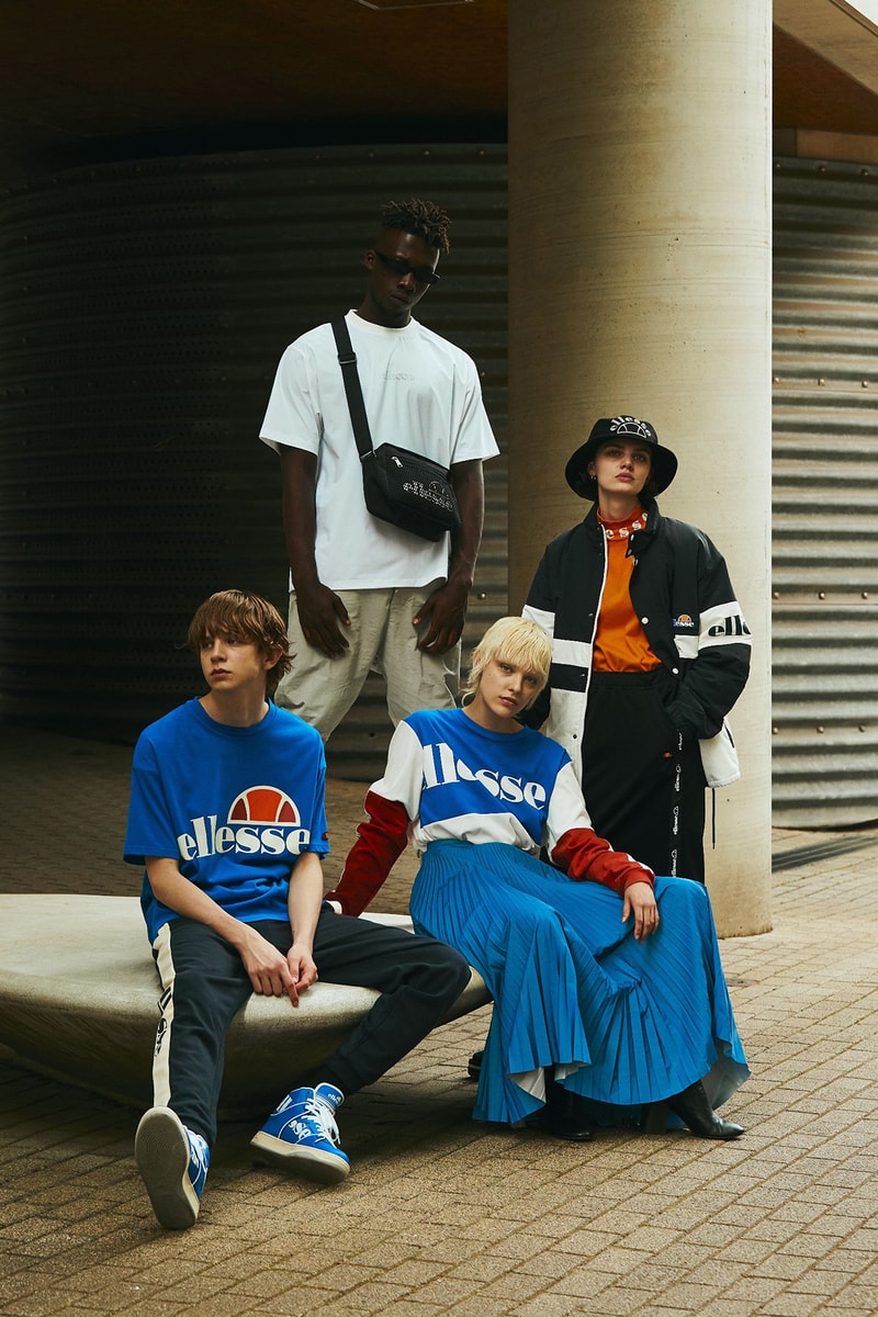 ellesse HERITAGE 2019年秋冬コレクション ルックブック Marc Girardelli ski player inspired collection 1990s 1980s assist footwear revamp lookbook fall winter 2019　