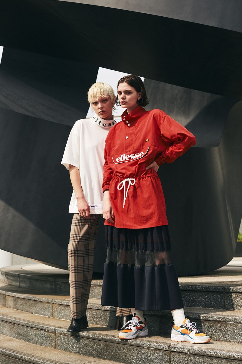 ellesse HERITAGE 2019年秋冬コレクション ルックブック Marc Girardelli ski player inspired collection 1990s 1980s assist footwear revamp lookbook fall winter 2019　