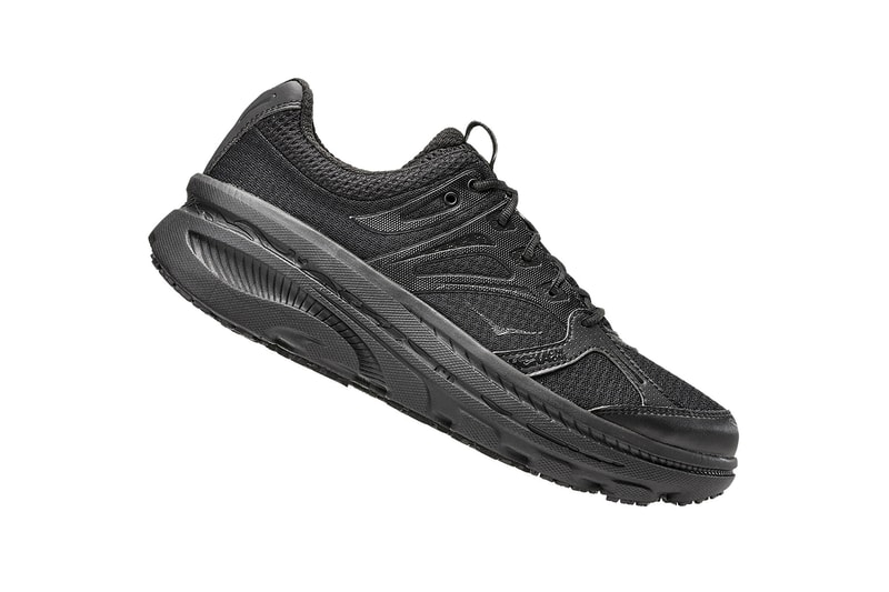 Engineered Garments エンジニアドガーメンツ x HOKA ONE ONE ホカオネオネ コラボ 第3弾目 フットウェア スニーカー アシンメトリー ネペンテス capsule three colorways drop date release info multicolor yellow blue red green black white