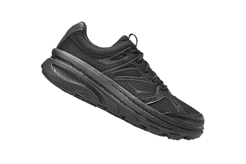 Engineered Garments エンジニアドガーメンツ x HOKA ONE ONE ホカオネオネ コラボ 第3弾目 フットウェア スニーカー アシンメトリー ネペンテス capsule three colorways drop date release info multicolor yellow blue red green black white