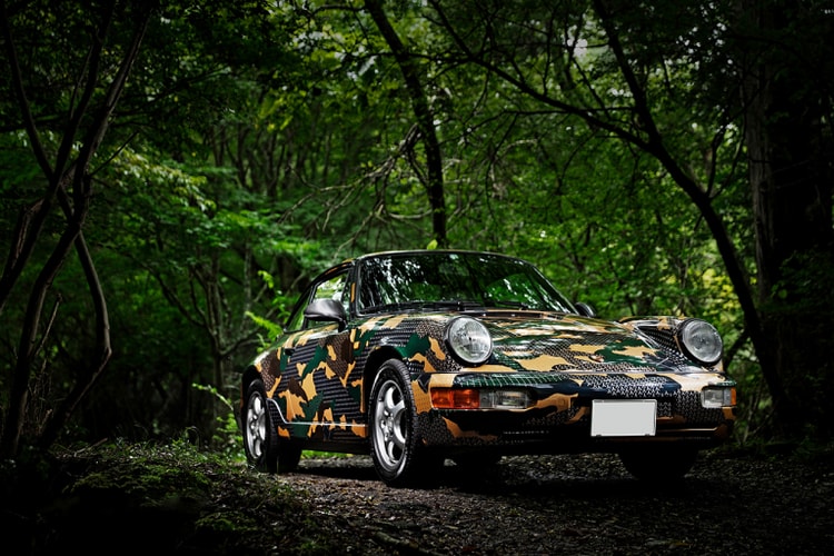 FDMTL が Porsche 911カレラを刺し子カモフラージュでラッピング