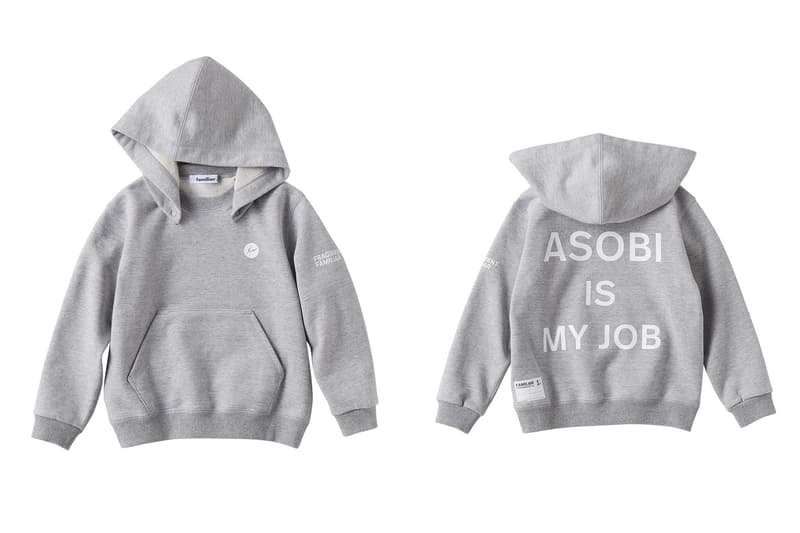 フラグメントとファミリアがタッグを組んだコラボコレクション第2弾が登場 fragment design と子供服の familiar がタッグを組んだコラボコレクション第2弾が登場
