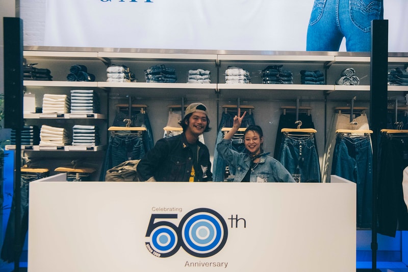 Gap ギャップ 50周年記念 アニバーサリー　パーティ　潜入　UNDERCOVER PRODUCTION　recap tommy boy miu 紗羅マリー 