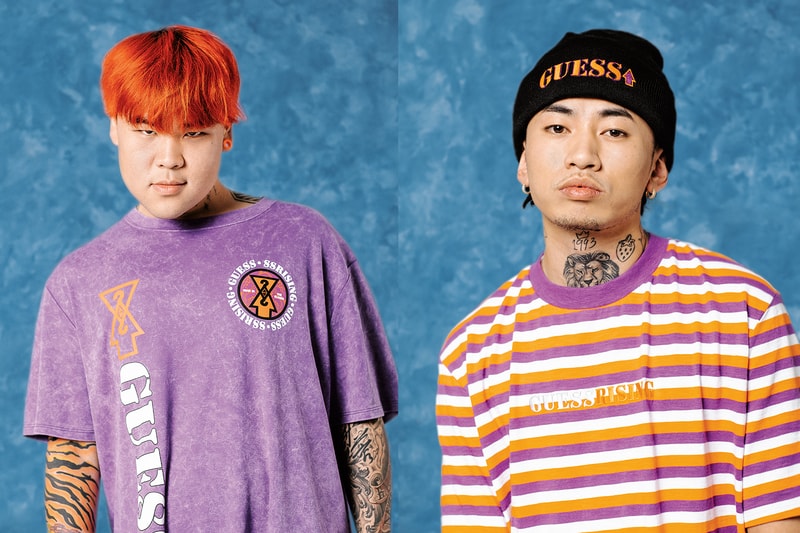 GUESS ゲス  音楽レーベル 88rising  第二弾コラボコレクション 発売 Rich Brian リッチ・ブライアン joji ジョージ Higher Brothers ハイヤー・ブラザーズ